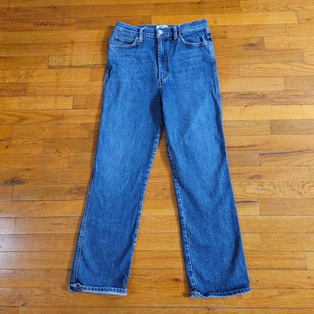 Women's AGOLDE High Rise Pinch Blue Jeans Size 29